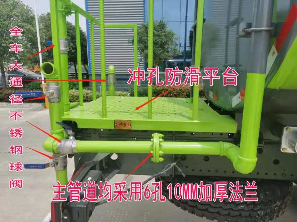 商城福田5噸灑水車 擺脫普通，安全高效
