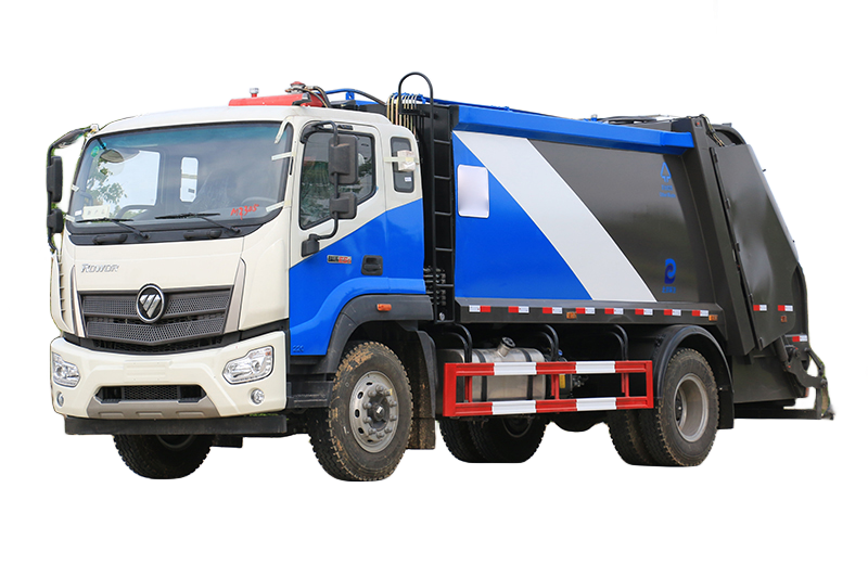 小型壓縮式垃圾車——城市道路“清潔利器”
